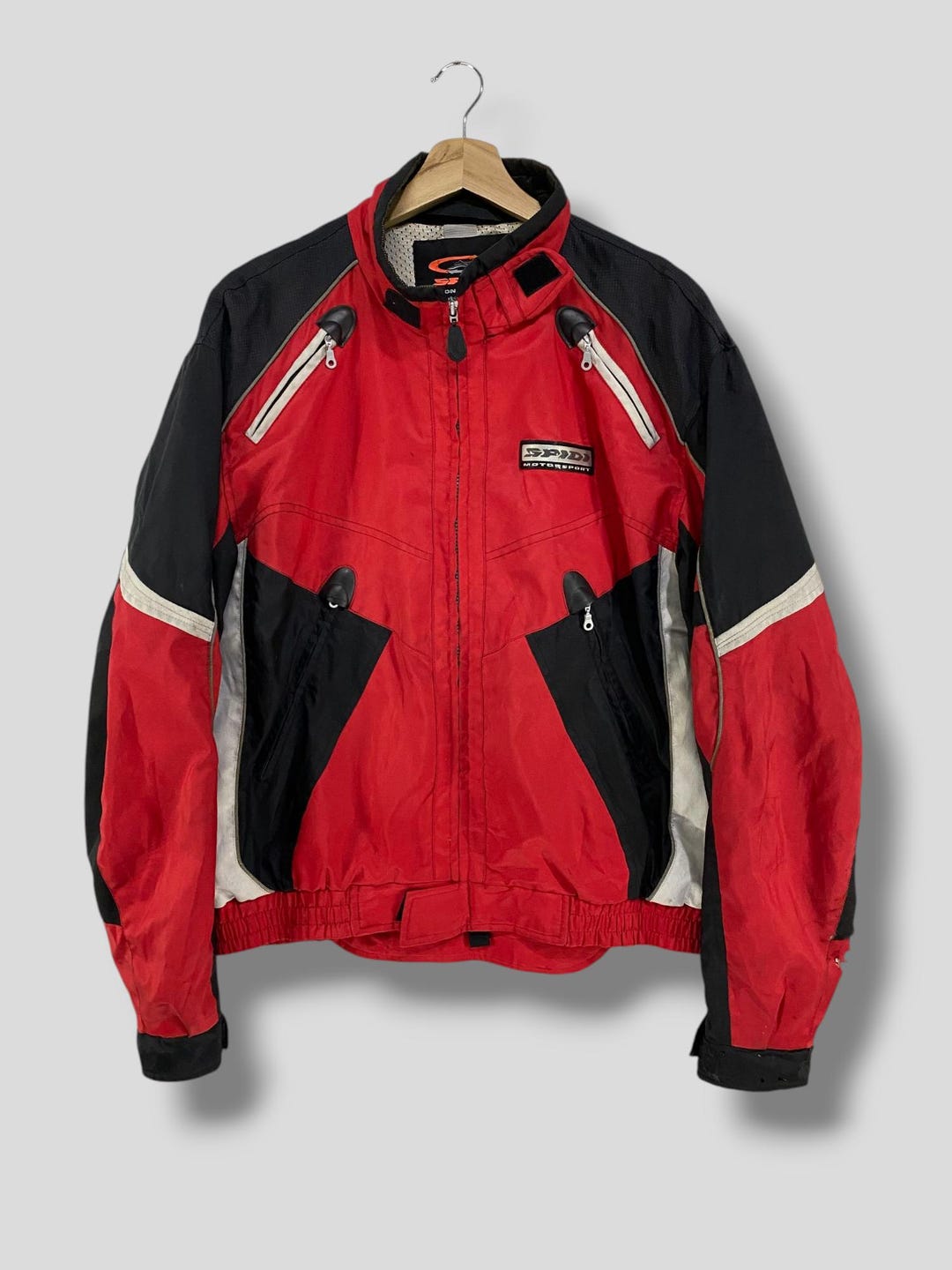 Vintage Y2k Spidi on Track Nylon Mesh Lined Motorcycle Jacket