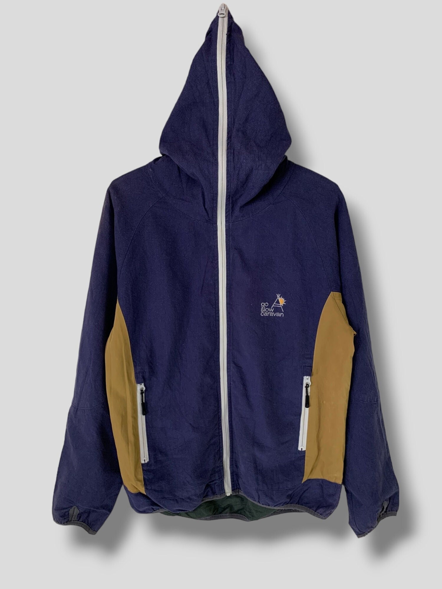 ジャケット・アウター Go slow caravan shell hoodie jacket y2k Go slow caravan shell hoodie jacket (Y2K style) Parka