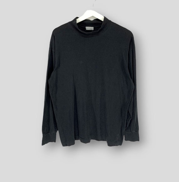 コム・デ・ギャルソン　HOMME MOCK NECK TEE COMME des GARCONS HOMME 24SS ロゴプリントモックネックTシャツ