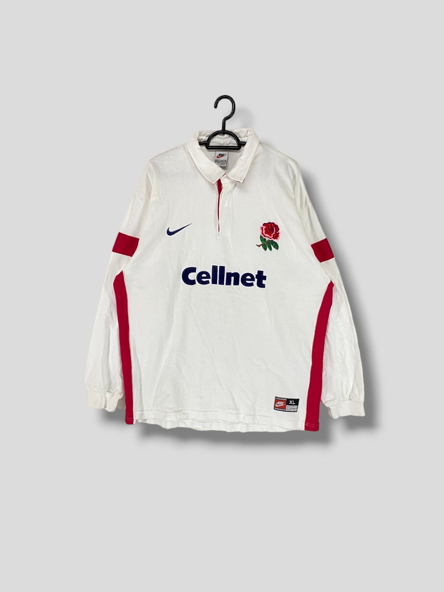 Maillot d'entraînement manches longues Angleterre Rugby - Bleu