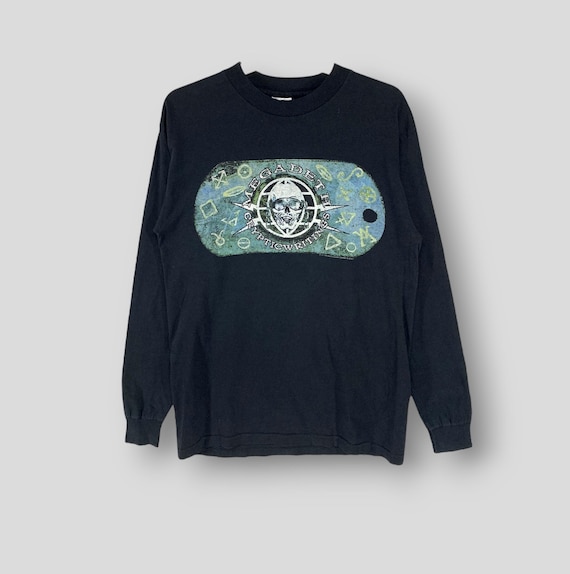 Vintage 90s Megadeth Cryptic Writings World Tour Longsleeve Tshirt