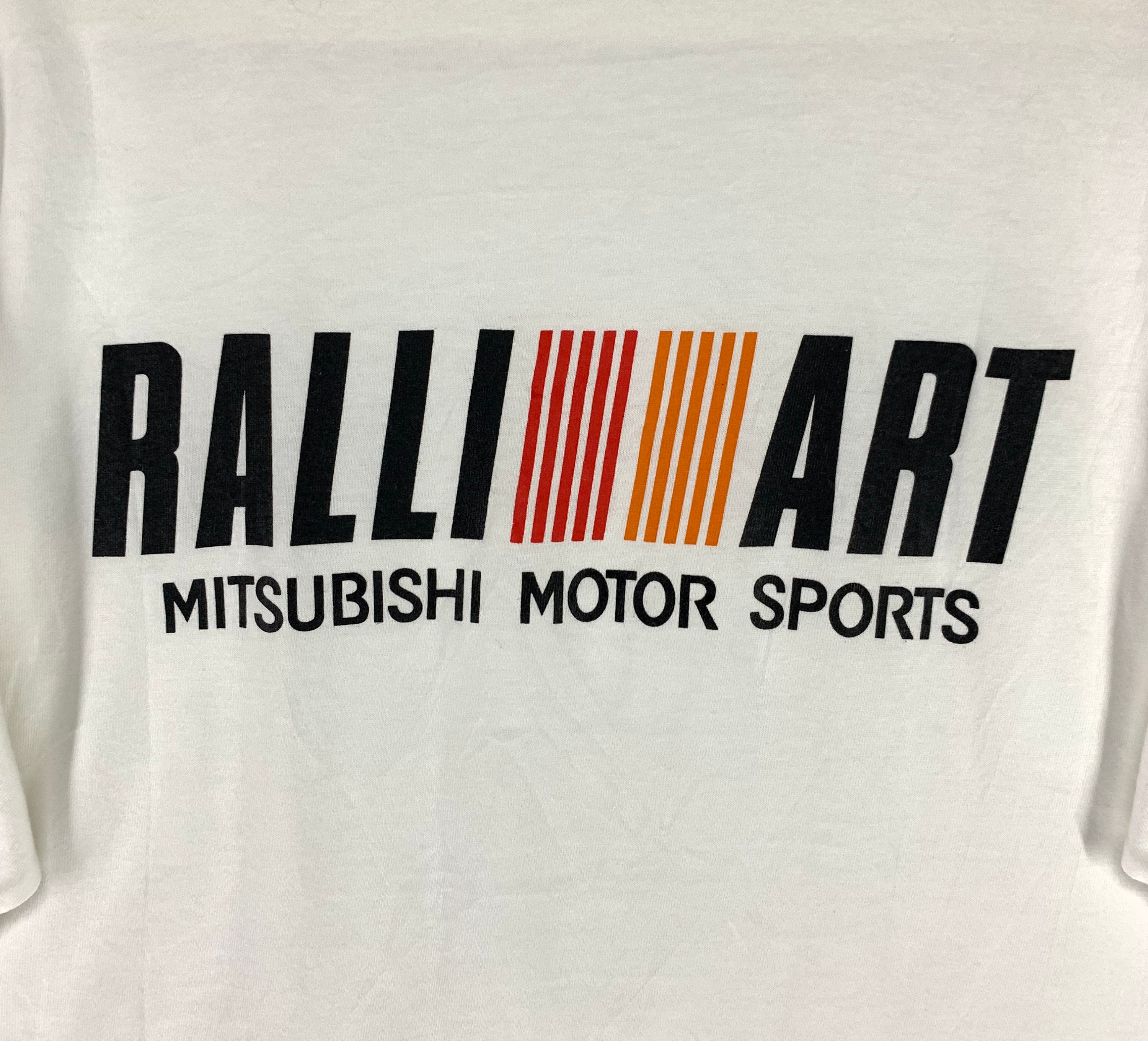 Vintage 90s Ralliart Mitsubishi Motorsport Tshirt Collectible JDM 