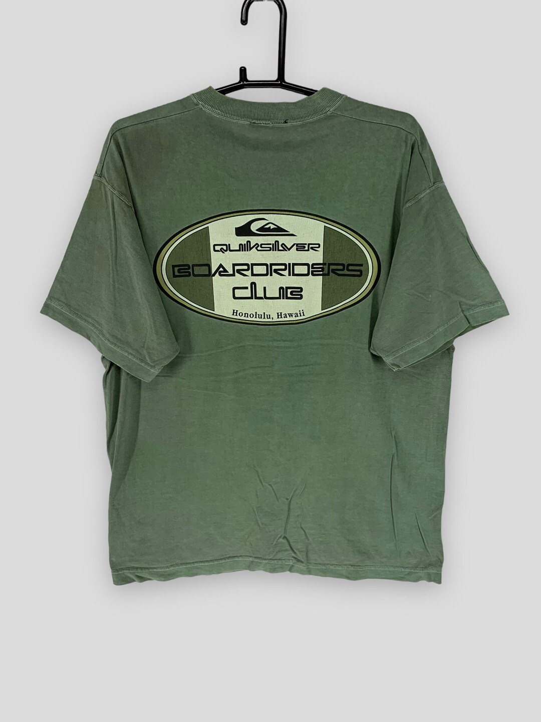 Vintage 90s Quiksilver Boardriders Club Honolulu Hawaii Tshirt