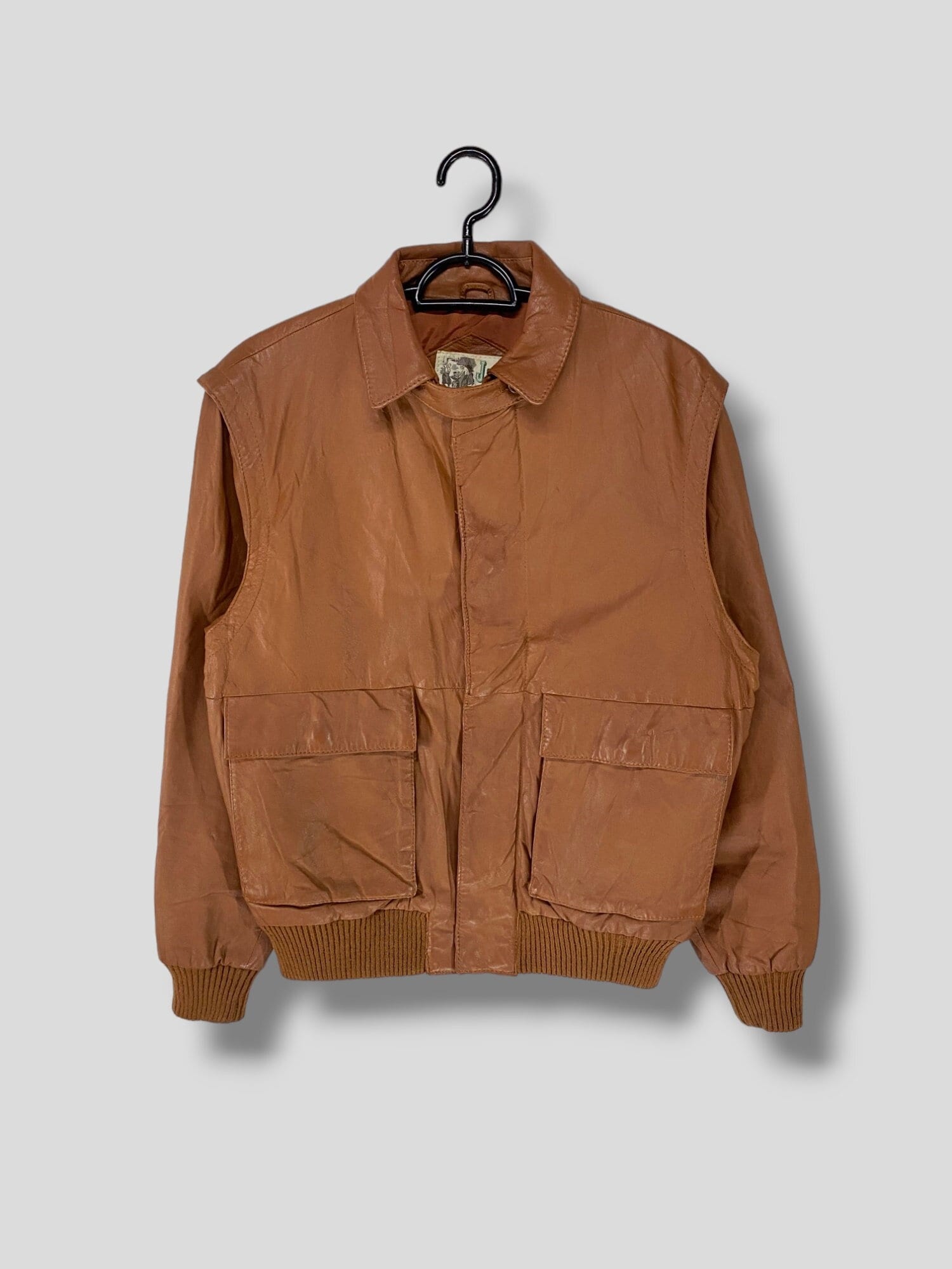 Vintage 90s J & C Haward Inc Type A-2 Cowhide Leather Flight Vintage 90s J & C Haward Inc Type A-2 Cowhide Leather Flight