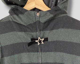 AW02 Undercover Witch's Cell Division Wool Hoodie Coat Jun