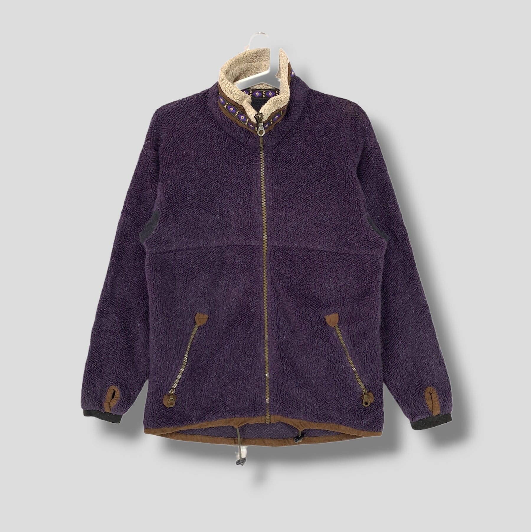 Femme Veste d'hiver Polaire Manches Longues Veste Jacket à Sweat à