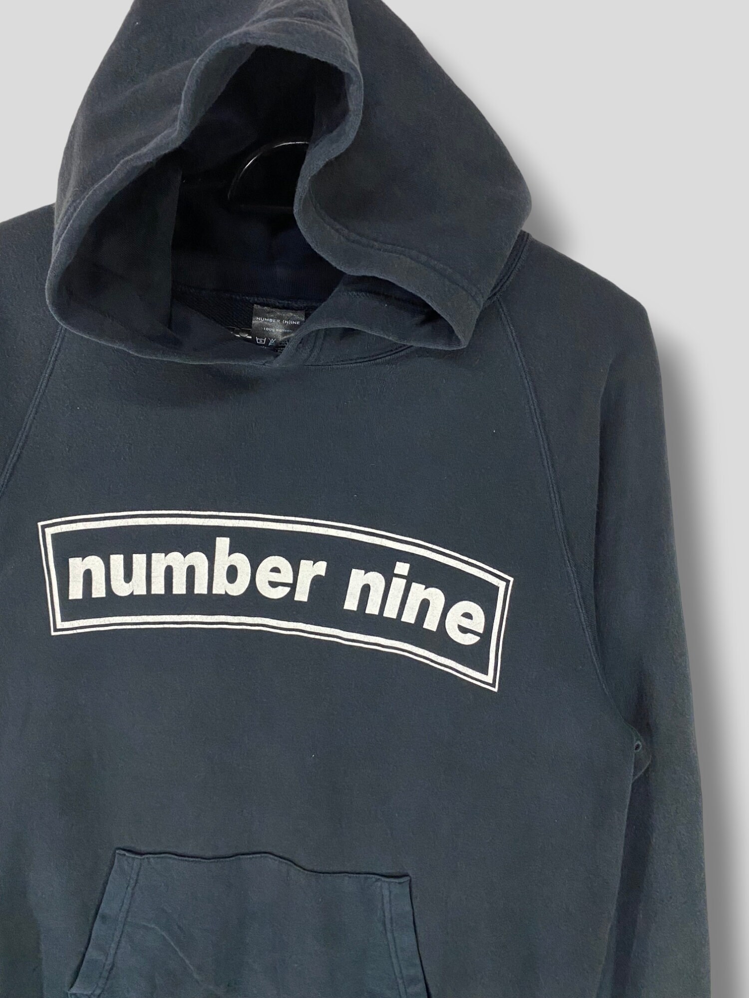 Number (n)ine Spellout Logo Hoodies Sweatshirt Japanese Designer