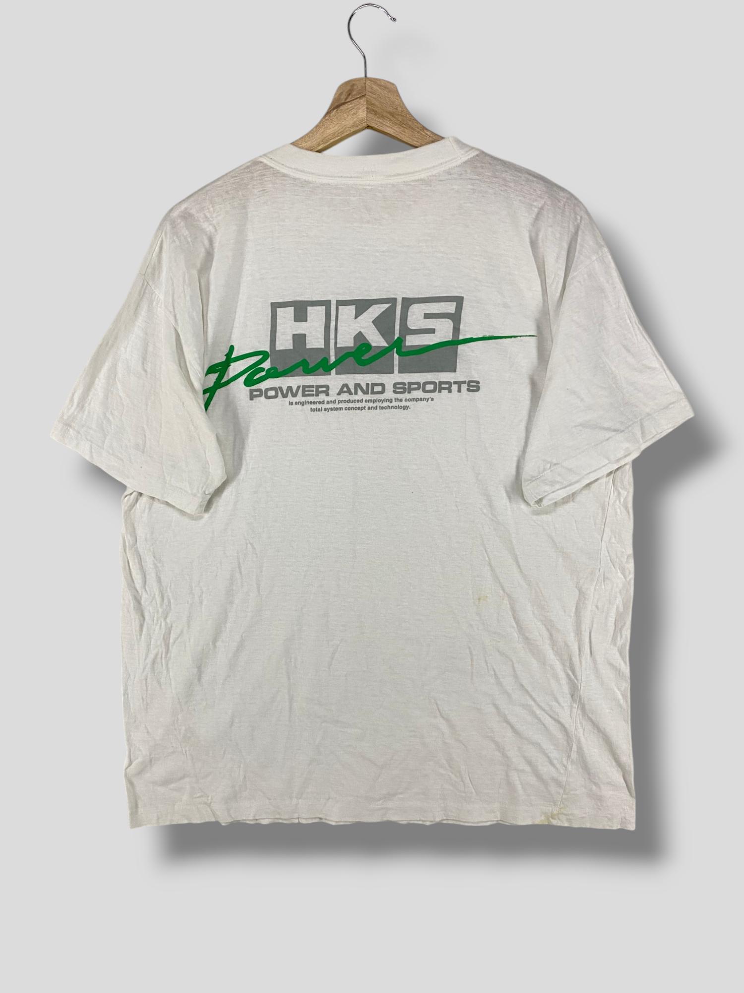 Vintage 90s HKS Power Promo Tshirt Japanese Aftermarket