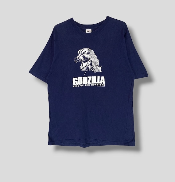 Vintage 90s Godzilla King of the Monsters Tshirt TOHO Vintage 90s Godzilla King of the Monsters Tshirt TOHO