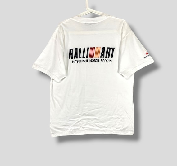 Vintage 90s Ralliart Mitsubishi Motorsport Tshirt Mitsubishi 