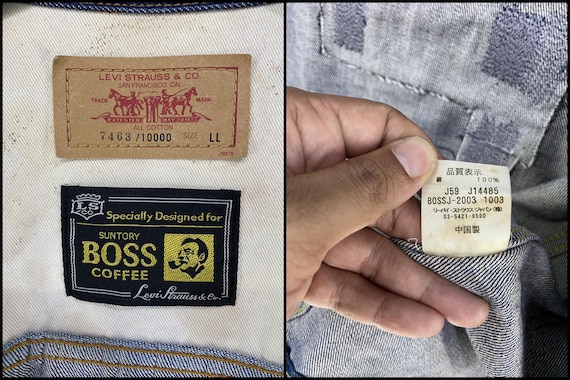 Vintage Levis Type 1 for Suntory Boss Limited to 10000 Pieces