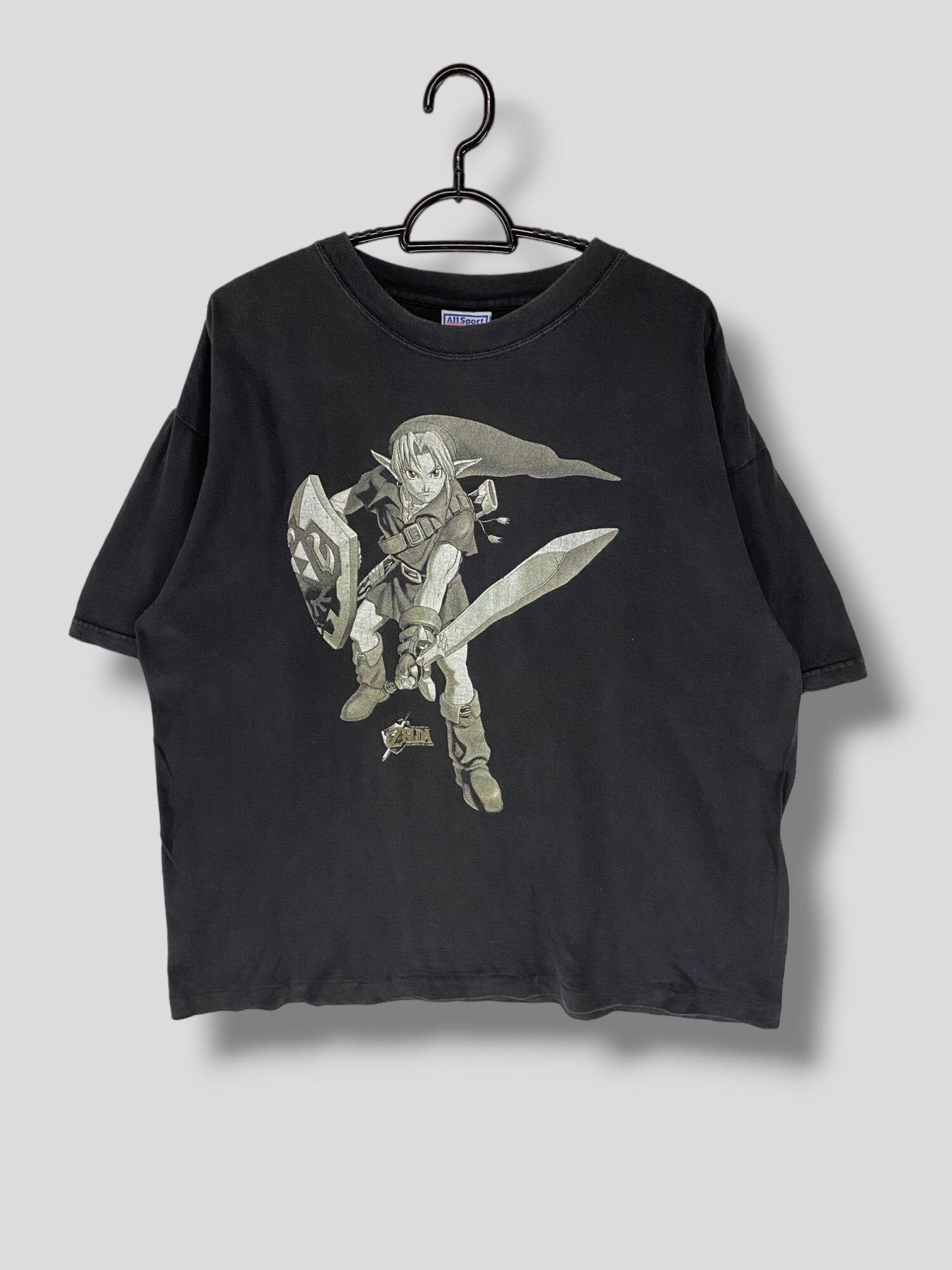 90's THE LEGEND OF ZELDA OCARINA OF TIME プリントTシャツ