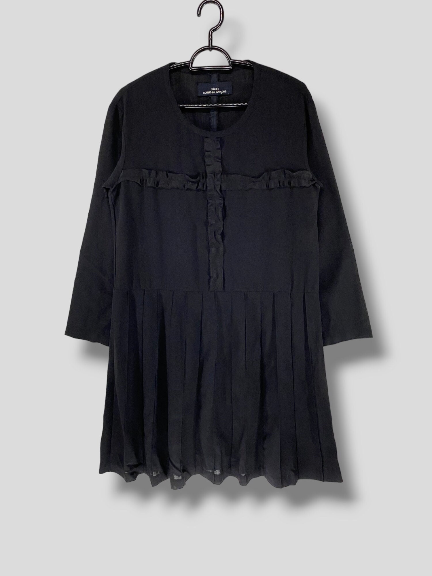 tricot COMME des GARCONS 90's One Piece Dress Frill