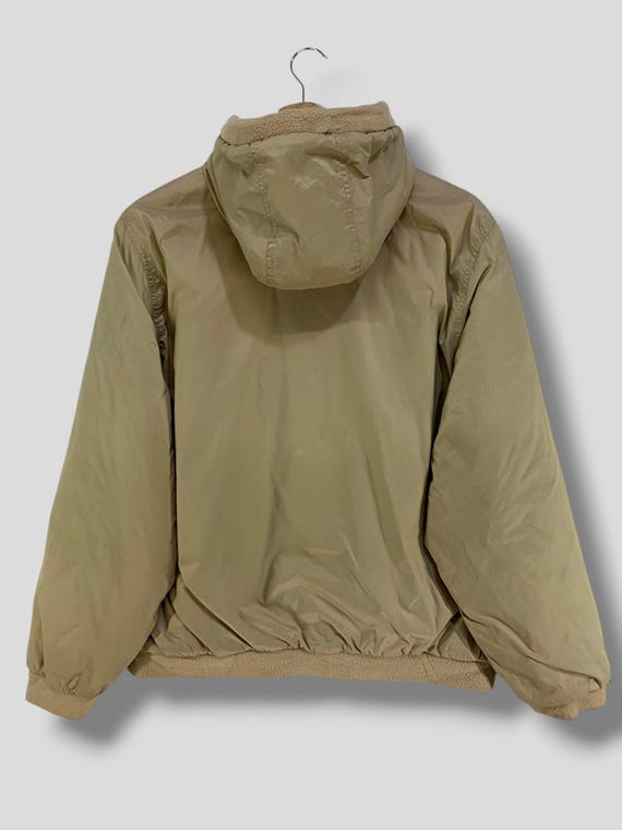 Vintage Moncler Husky Trevira Reversible Hoodie Jacket Designer