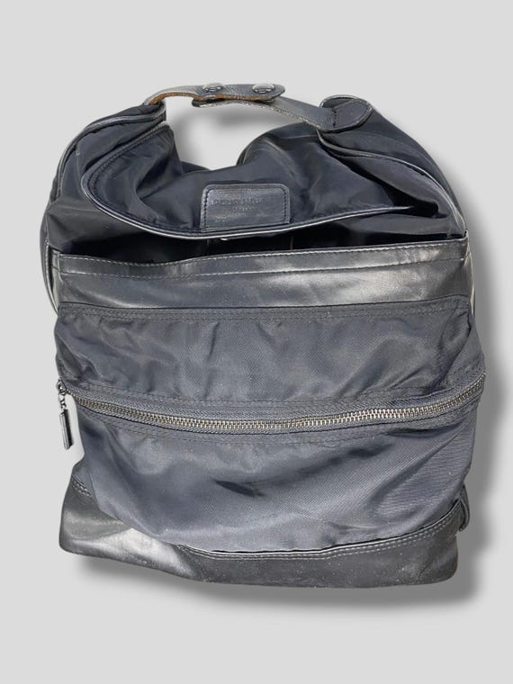 Vintage Yohji Yamamoto Y'saccs Pour Homme Nylon Leather Backpack