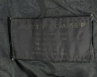 Vintage 80s I.spiewak Golden Fleece Titan Cloth Type CWU-55P Vintage 80s I.spiewak Golden Fleece Titan Cloth Type CWU-55P