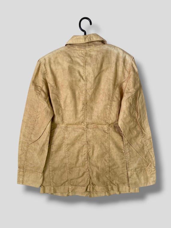 ジャケット・アウター C.P. COMPANY 1992 Cotton Linen Jacket Vintage C.P. Company Flachs Linen Field Jacket Designer Casual
