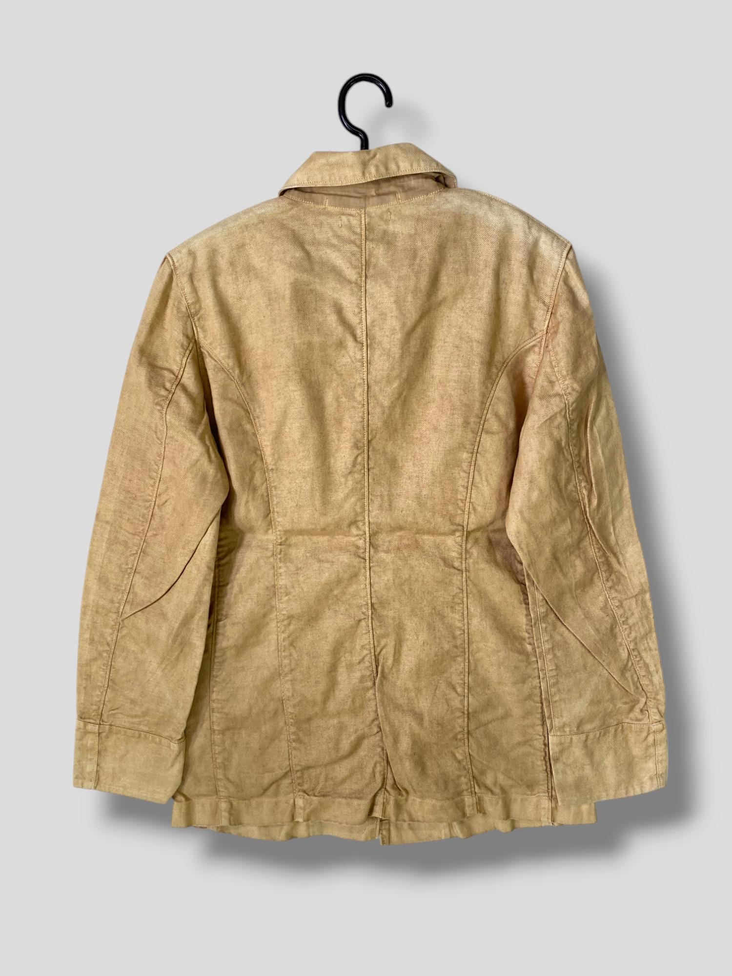 Vintage C.P. Company Flachs Linen Field Jacket Designer Casual