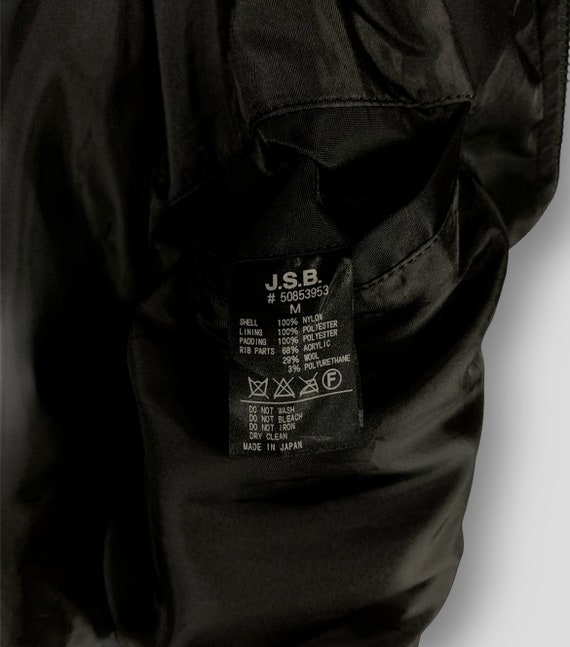JSB MA-1 bomber jacket Japanese brand military fa… - image 8