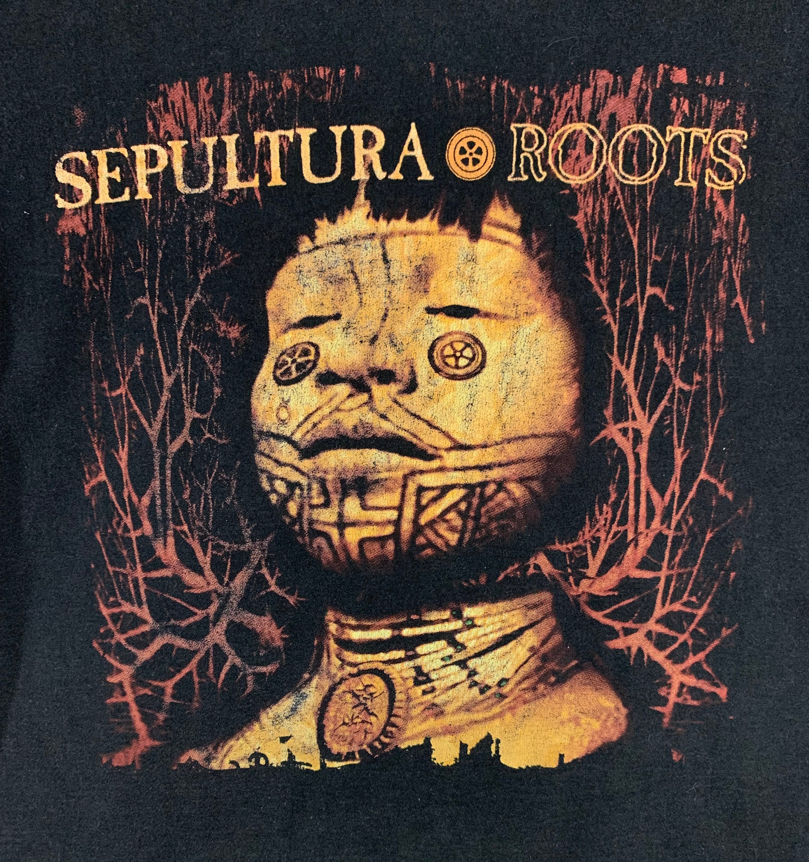 Vintage Sepultura Roots Album Cover Tshirt Collectible Metal