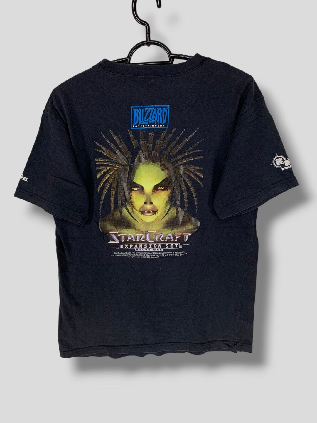 激レア！State Craft XL Tシャツ StarCraft Blizzard Entertainment T-Shirt 3XL Navy Blue Video Game