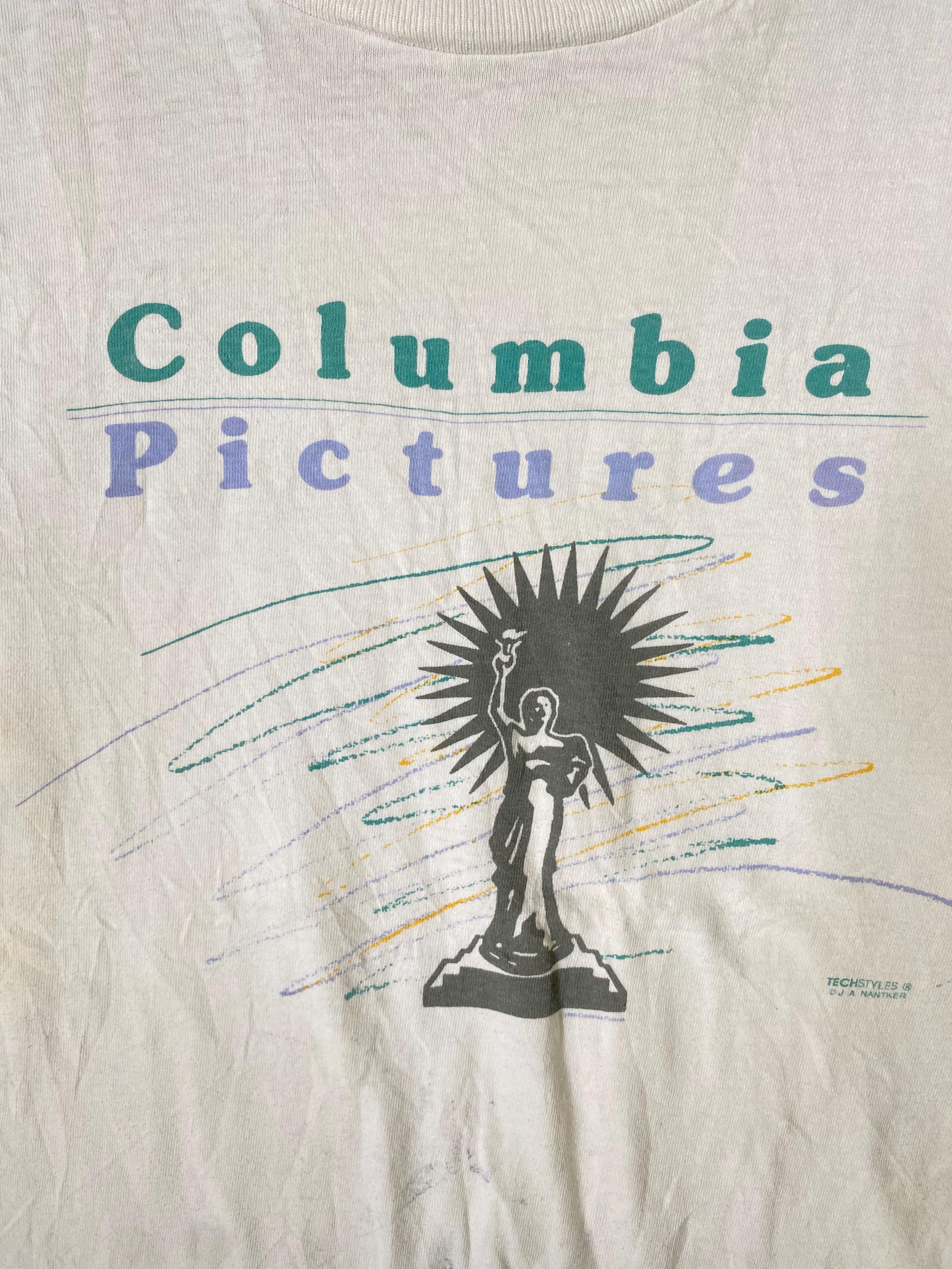 Vintage 90s Columbia Pictures Tshirt American Film Productions 