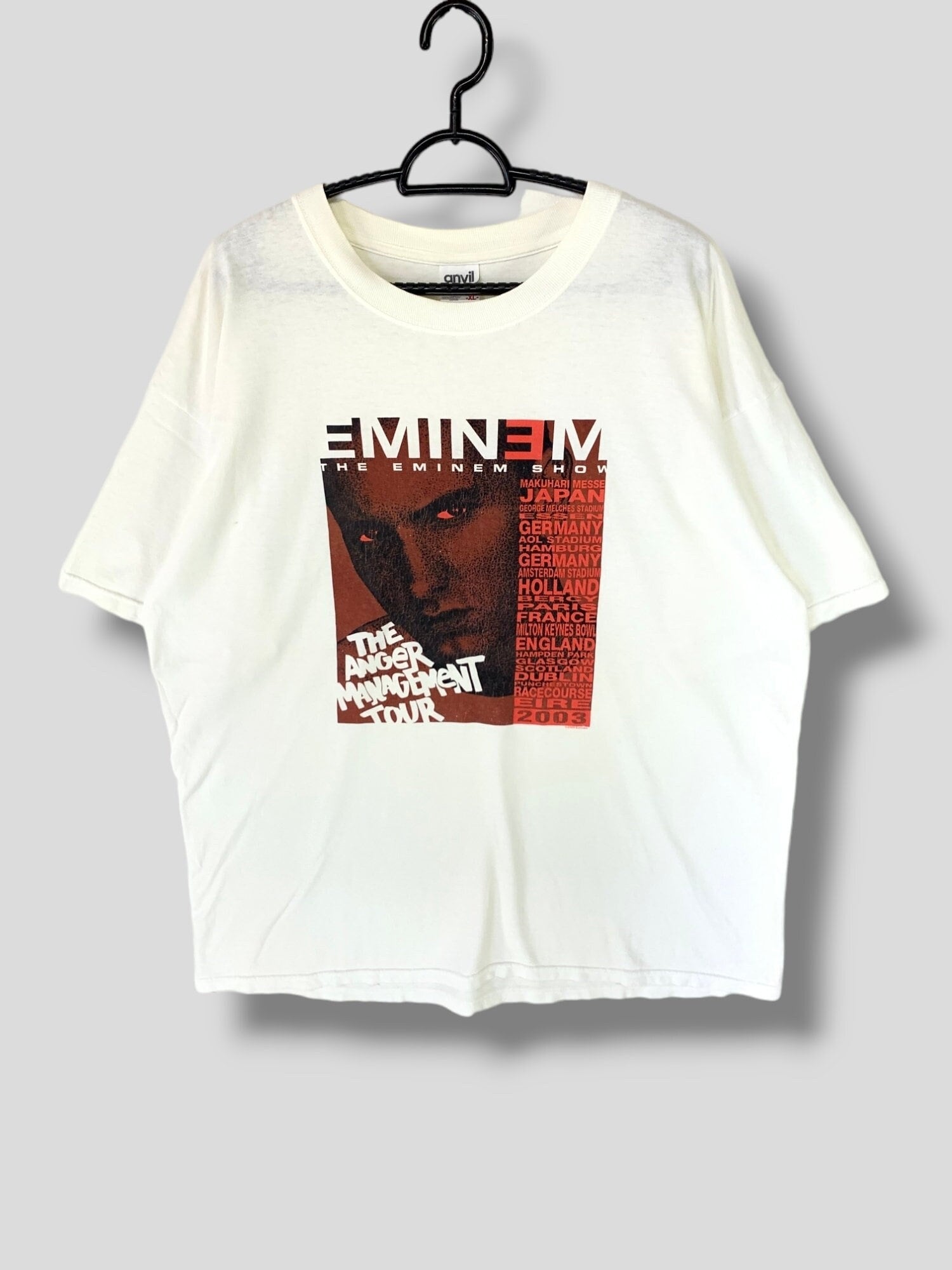 Vintage Eminem the Anger Management Tour Tshirt American Vintage Eminem the Anger Management Tour Tshirt American