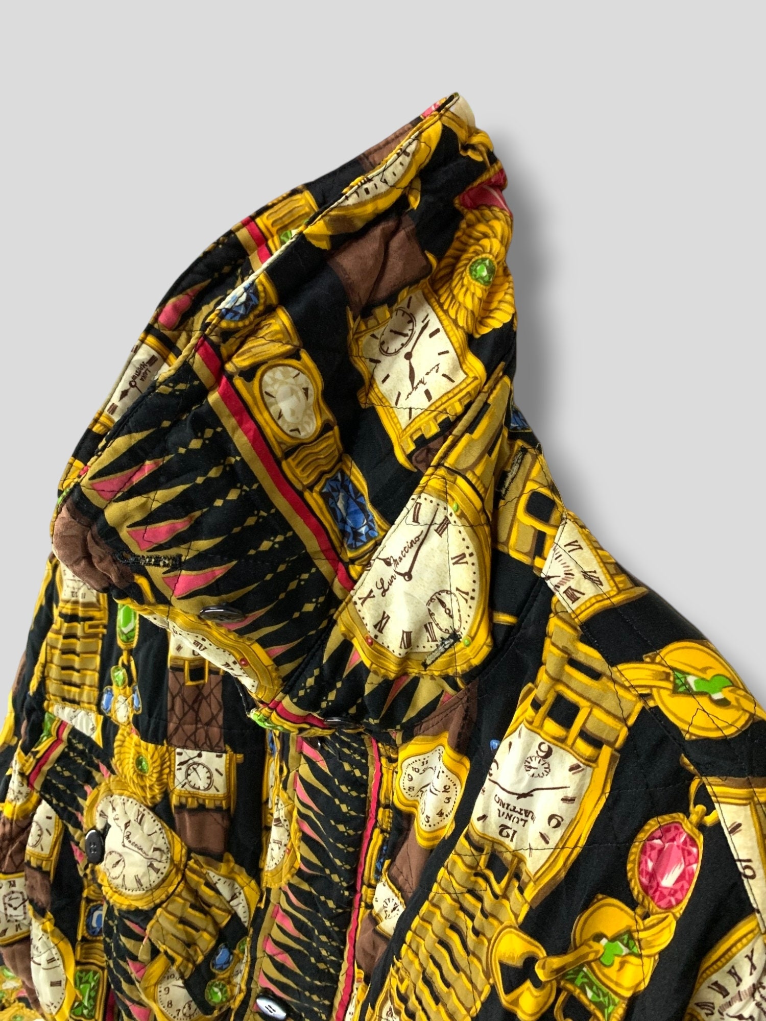 LUNA MATTINO 90s 変形ジャケット archive Y2K 古着 Vintage Luna Mattino Baroque Bomber Jacket Japanese Brand
