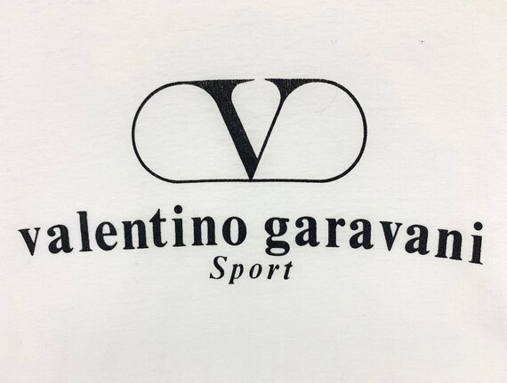 Vintage Valentino Garavani sport spellout tshirt … - image 3