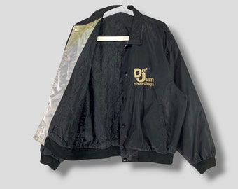 1990S ヴィンテージ 警察スパルタンクロスカーデューティボンバージャケット 70s USA製 ポリスマン ジャケット 紺系 大きめL程度 タイタン