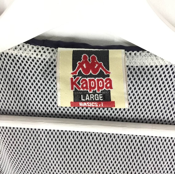 Vintage 90s Kappa embroidered big logo hoodies ja… - image 8