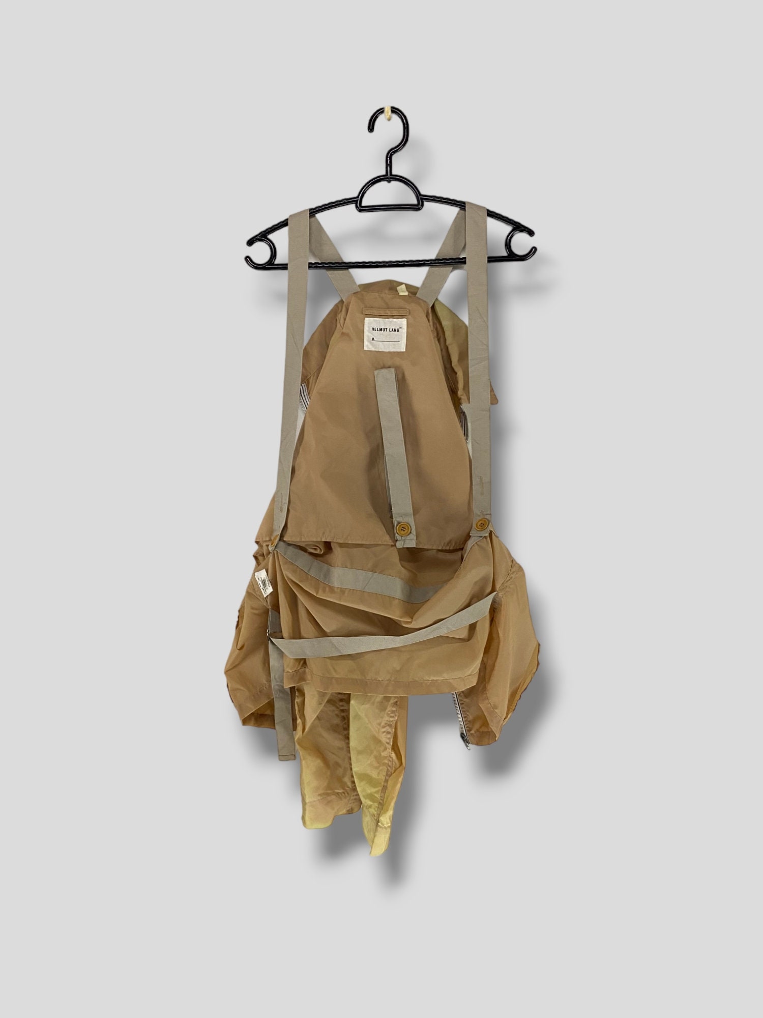 Rare Vintage 90s Helmut Lang Nylon Bondage Strap Backpack Rare Vintage 90s Helmut Lang Nylon Bondage Strap Backpack