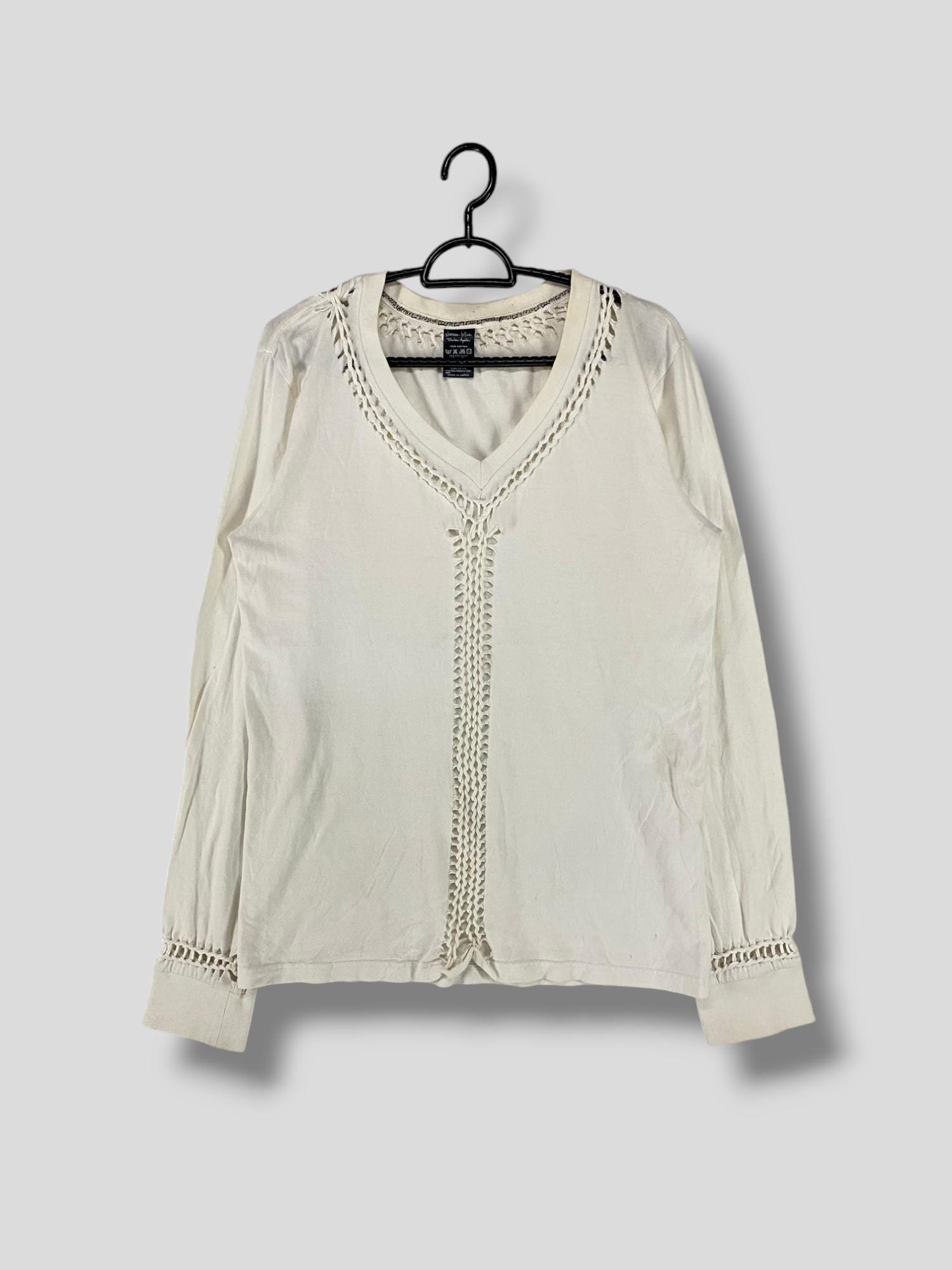 Number (n)ine Crochet Longsleeve Tshirt Takahiromiyashita Shirt