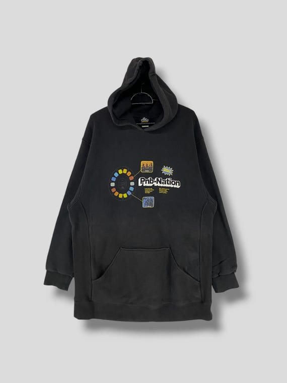 90s✨】パーカー PNB NATION 90s PNB NATION フーディー パーカー C764