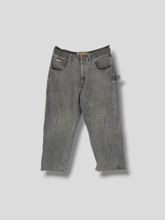 パンツ Fireman Pants Silver CYBER TECH Y2K Y3K Fireman Pants Silver CYBER TECH Y2K Y3K