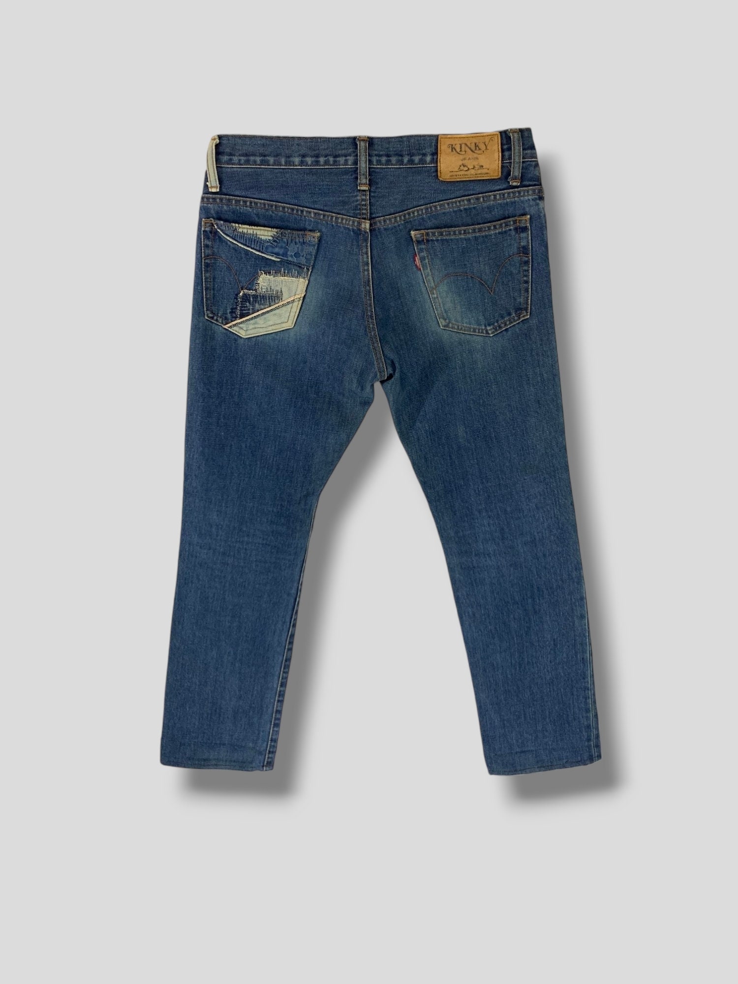 Size 32 Vintage Hysteric Glamour Patchwork Denim Pant