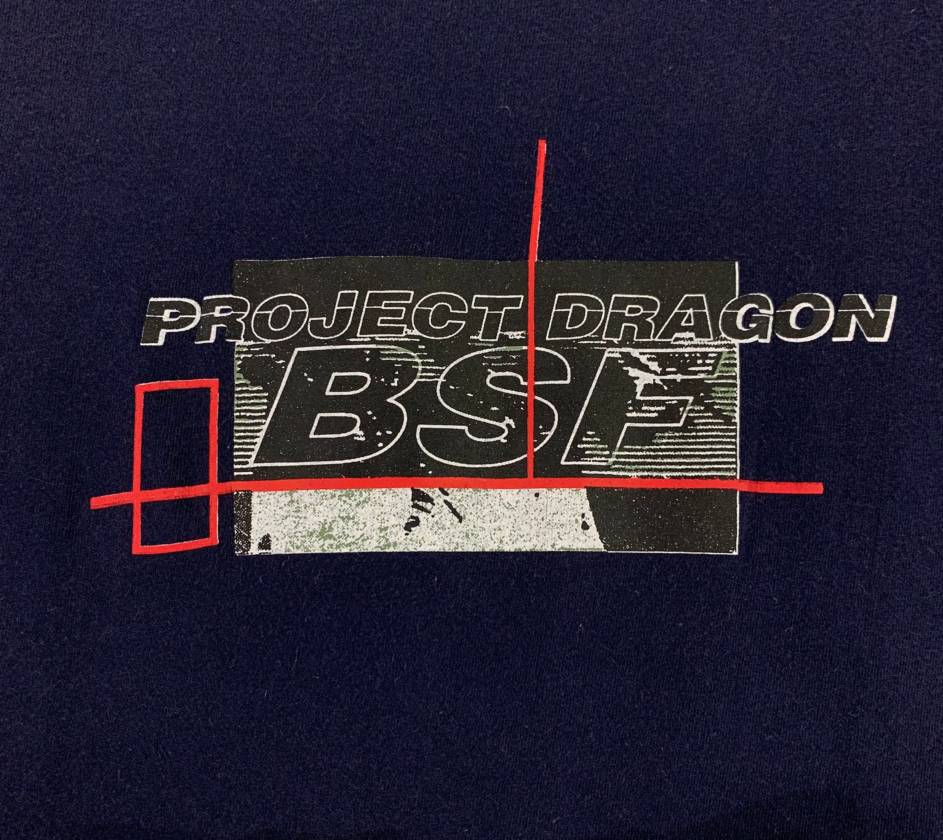 トップス BSF project dragon subware Vintage BSF Project Dragon Futura Laboratories Tshirt