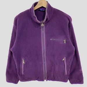 Purple Patagonia Vintage Fleece - Etsy