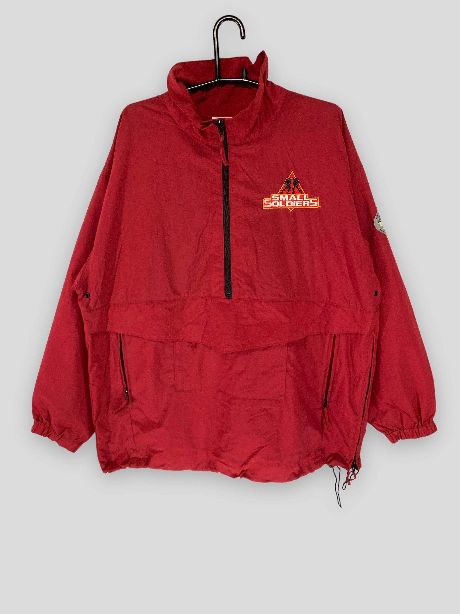 ジャケット・アウター 90's Willis& packble anorak Parker VTG 90s Andy Johns Colorful Full Zip Anorak Windbreaker