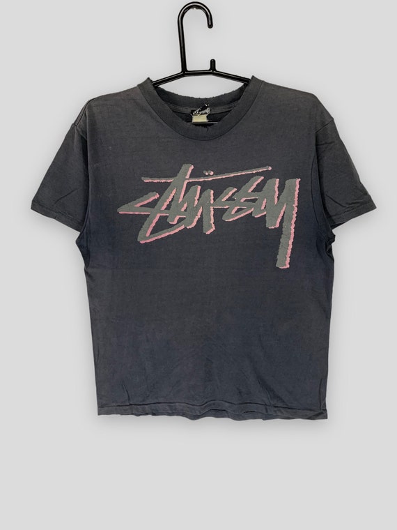 Rare Vintage 80s Stussy Beach Roots Distressed Tshirt Stussy