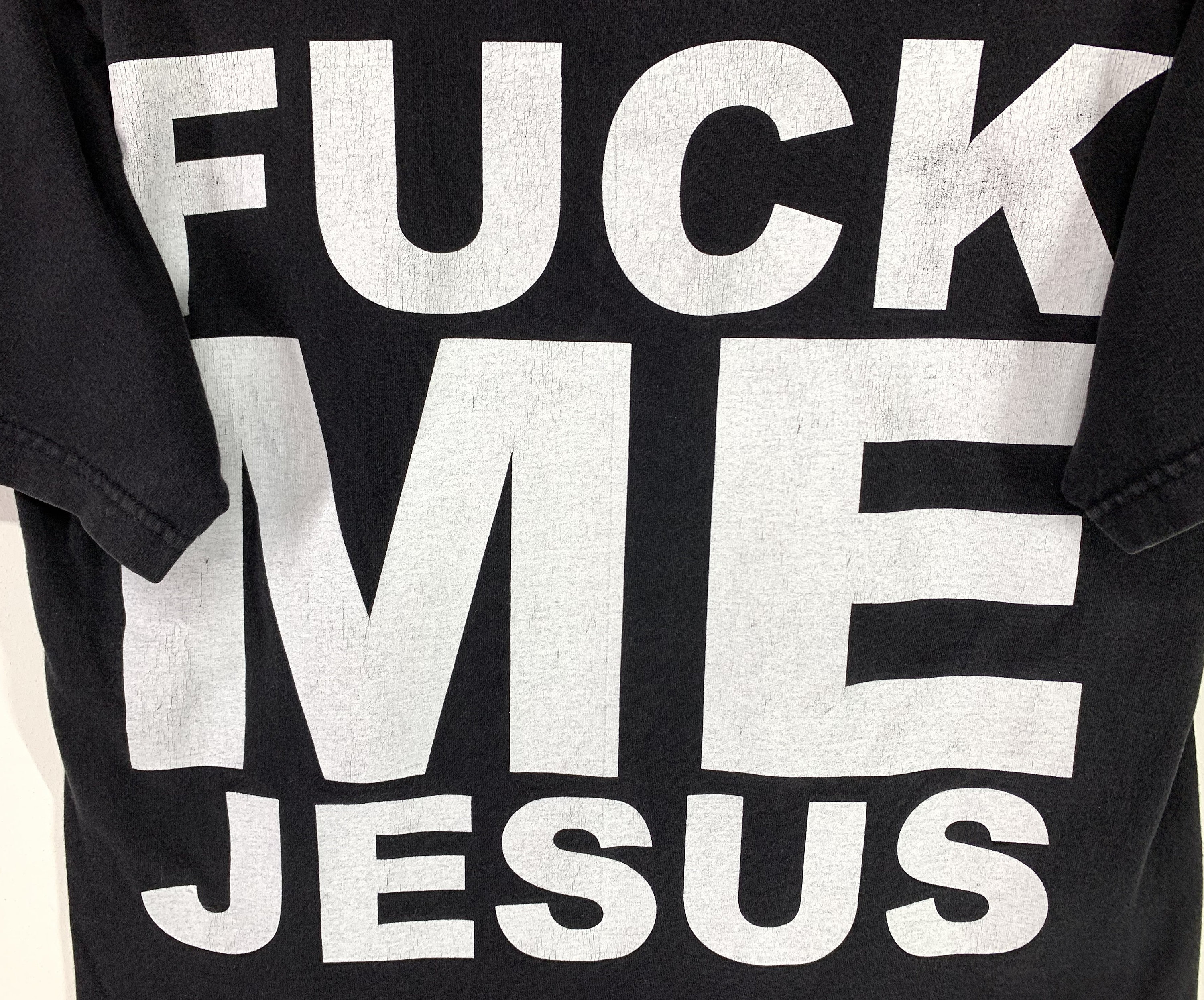 Vintage Marduk Fuck Me Jesus Metal Bootleg Tshirt Swedish Black