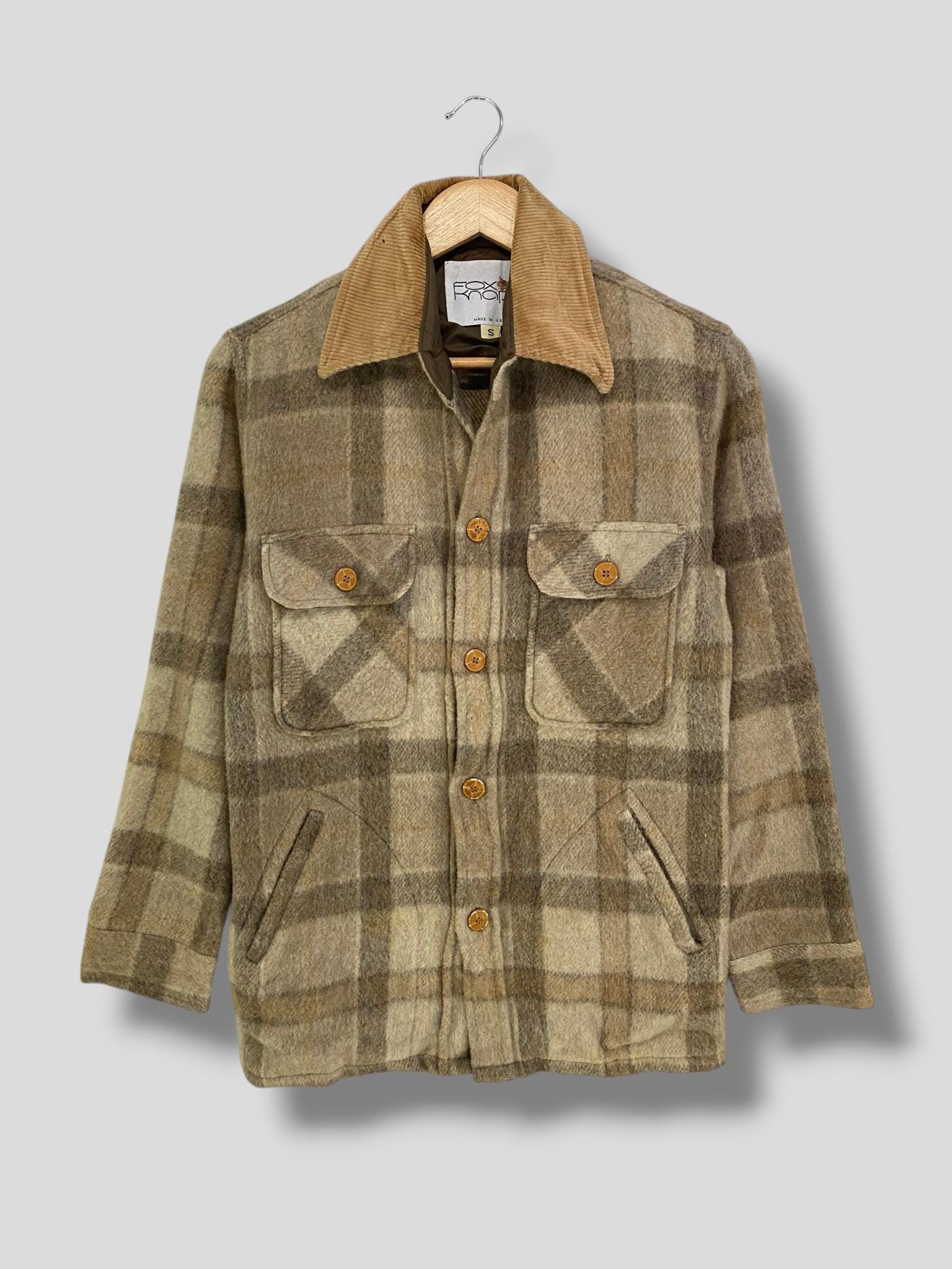 Fox Knapp Jacket - Etsy