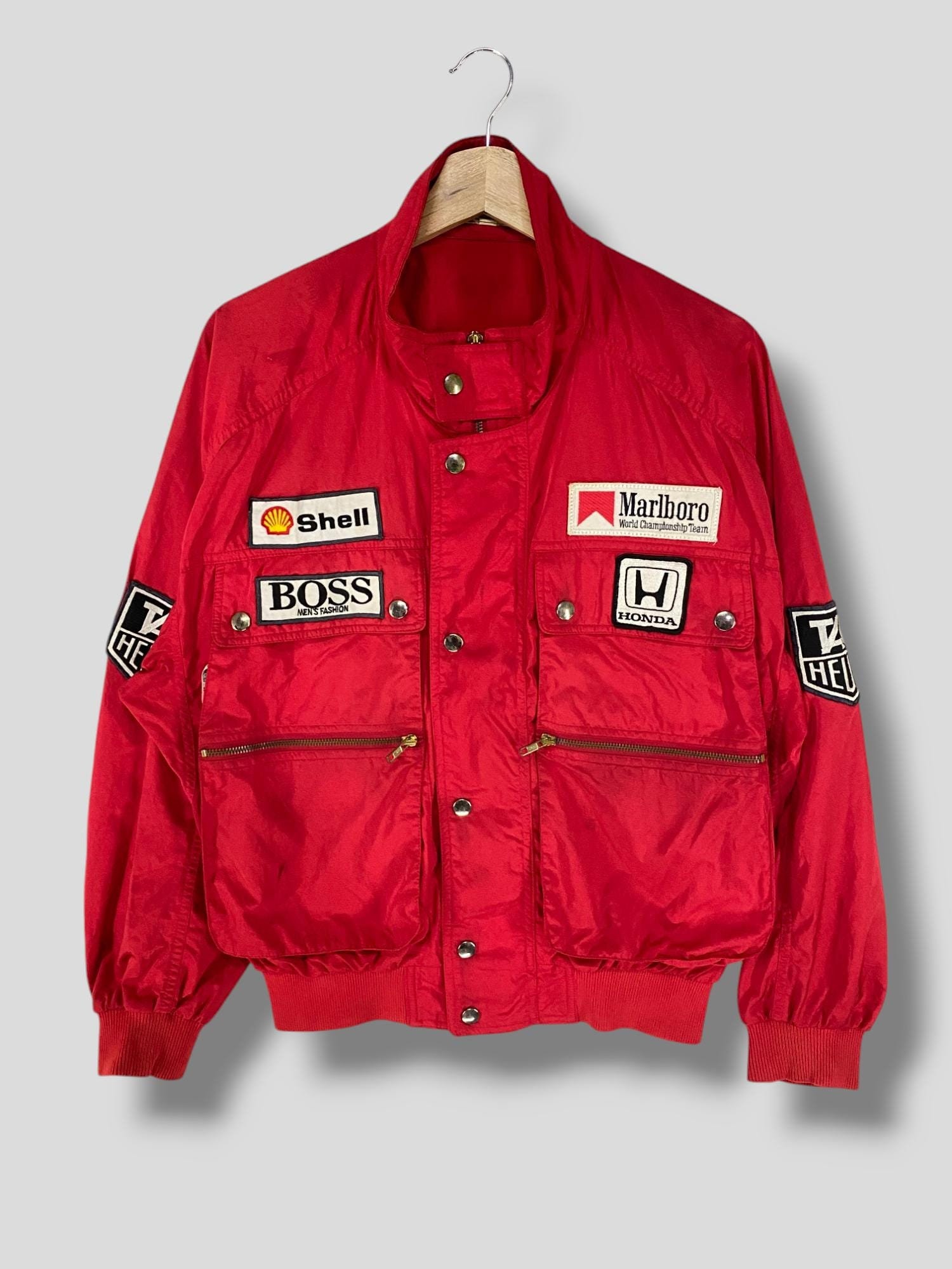 Honda F1 Jacket - Etsy Honda F1 Jacket - Etsy