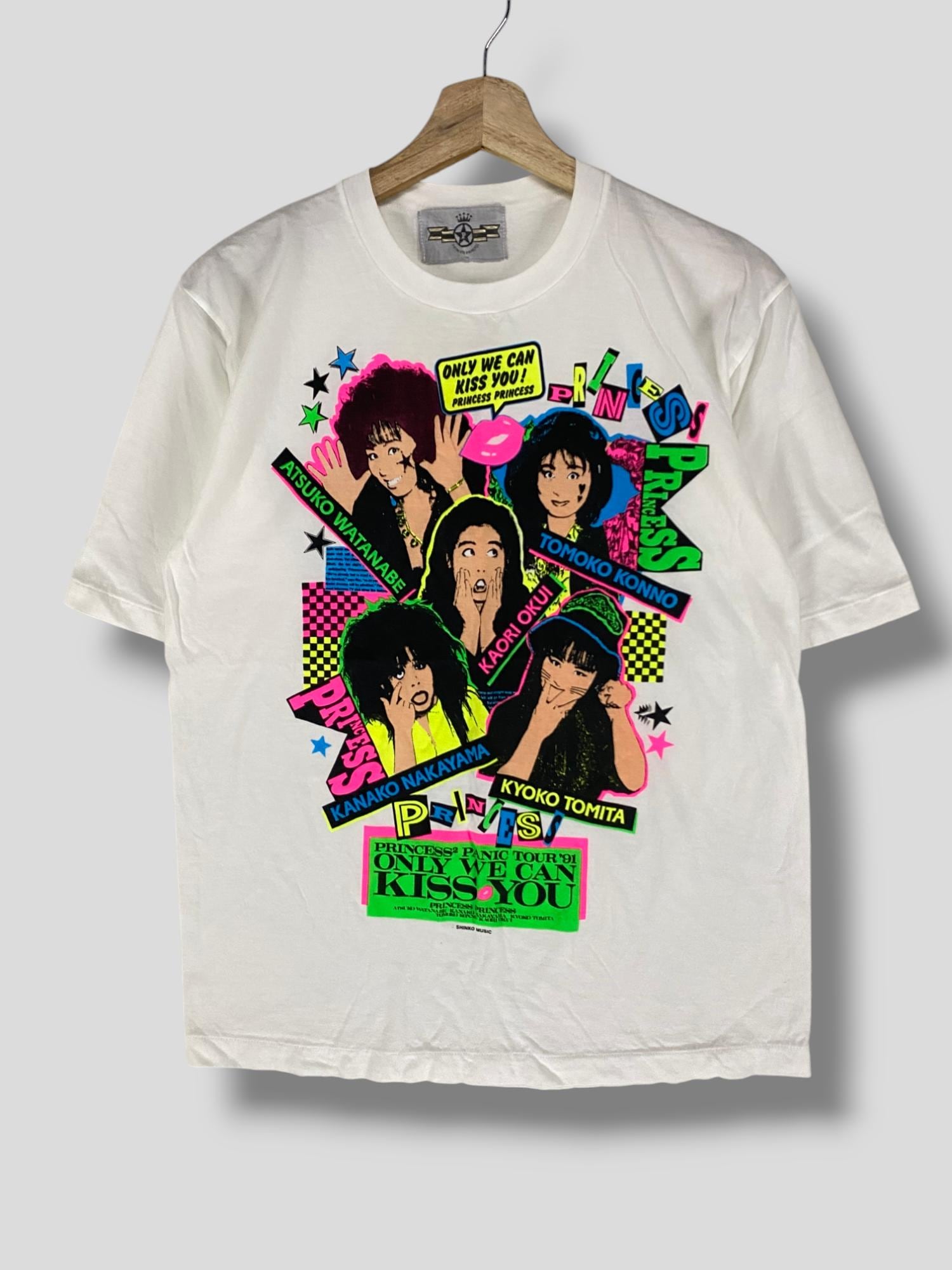Vintage 90s Princess Princess 1991 Panic Tour Deadstock Tshirt