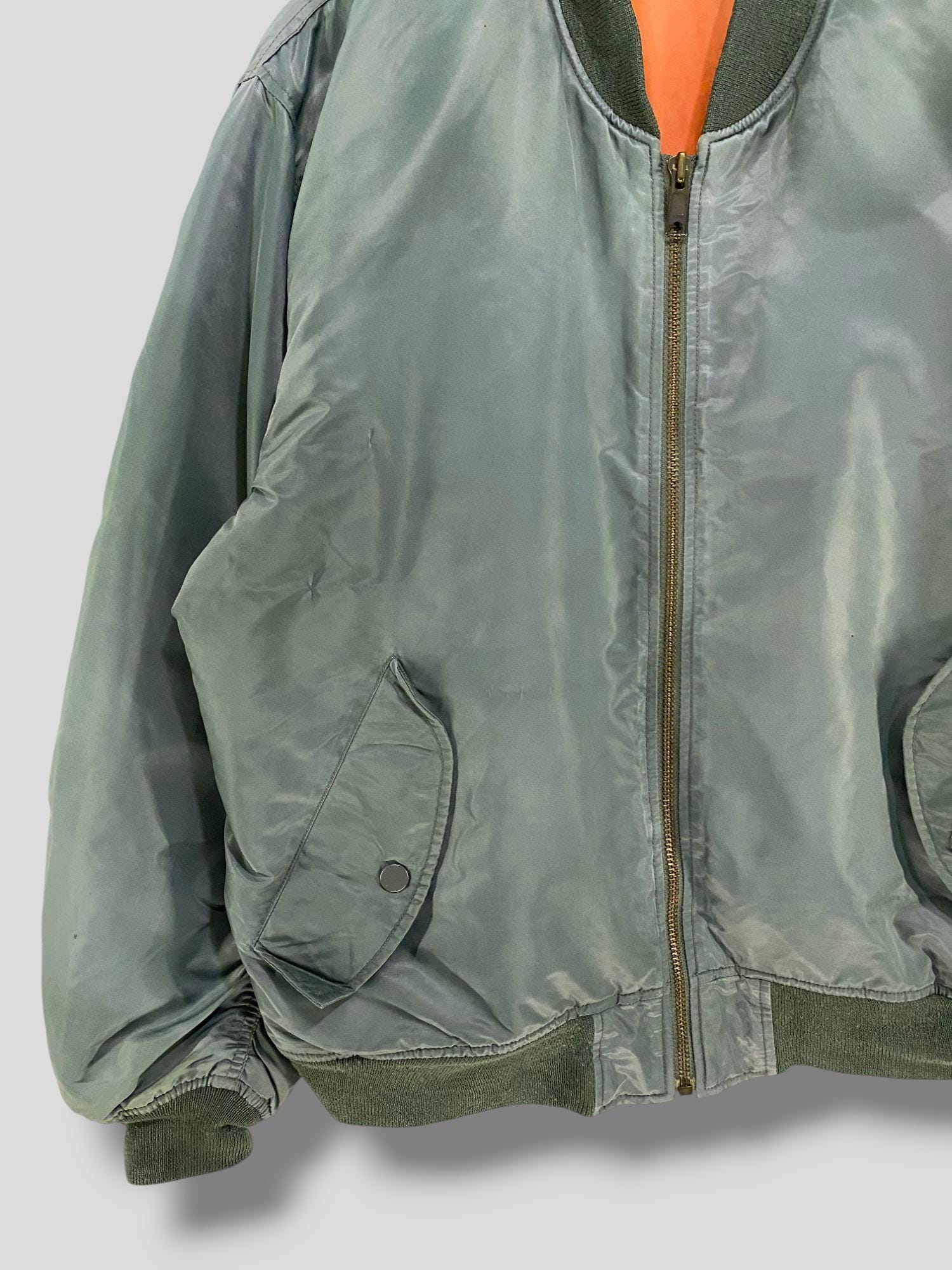 Vintage Uniqlo MA-1 Bomber Jacket Japanese Brand Military Style