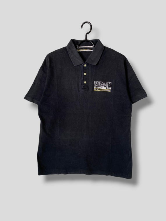 Vintage 90s Nismo Nissan Racing Team Polo Shirt JDM Nismo Old Logo