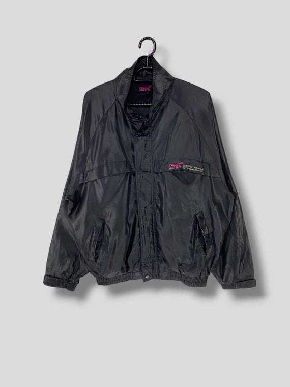 Vintage Subaru STI Embroidered Logo Jacket Subaru Tecnica