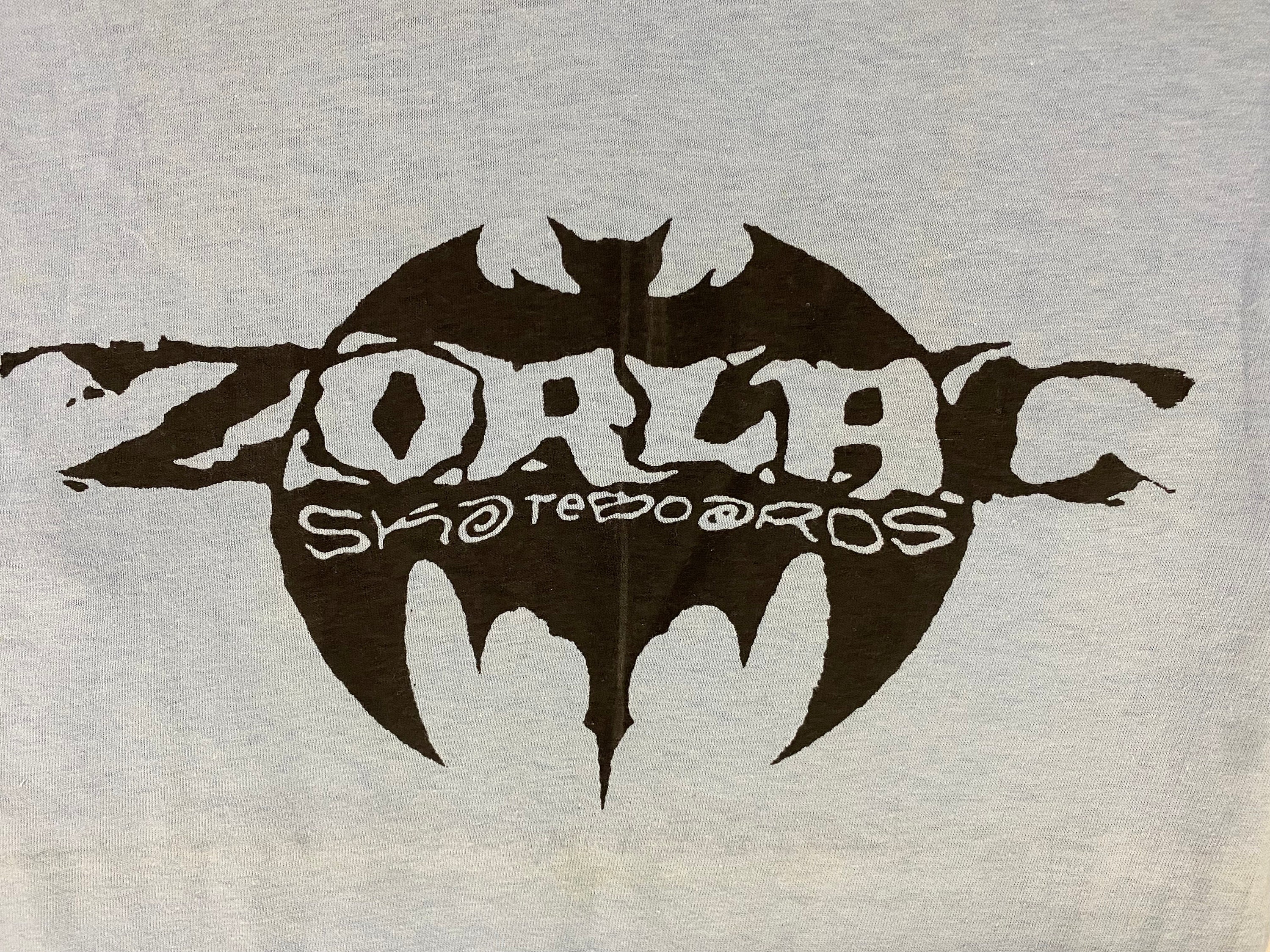Vintage 80s Zorlac Skateboards Pushead Deadstock Tshirt Punk