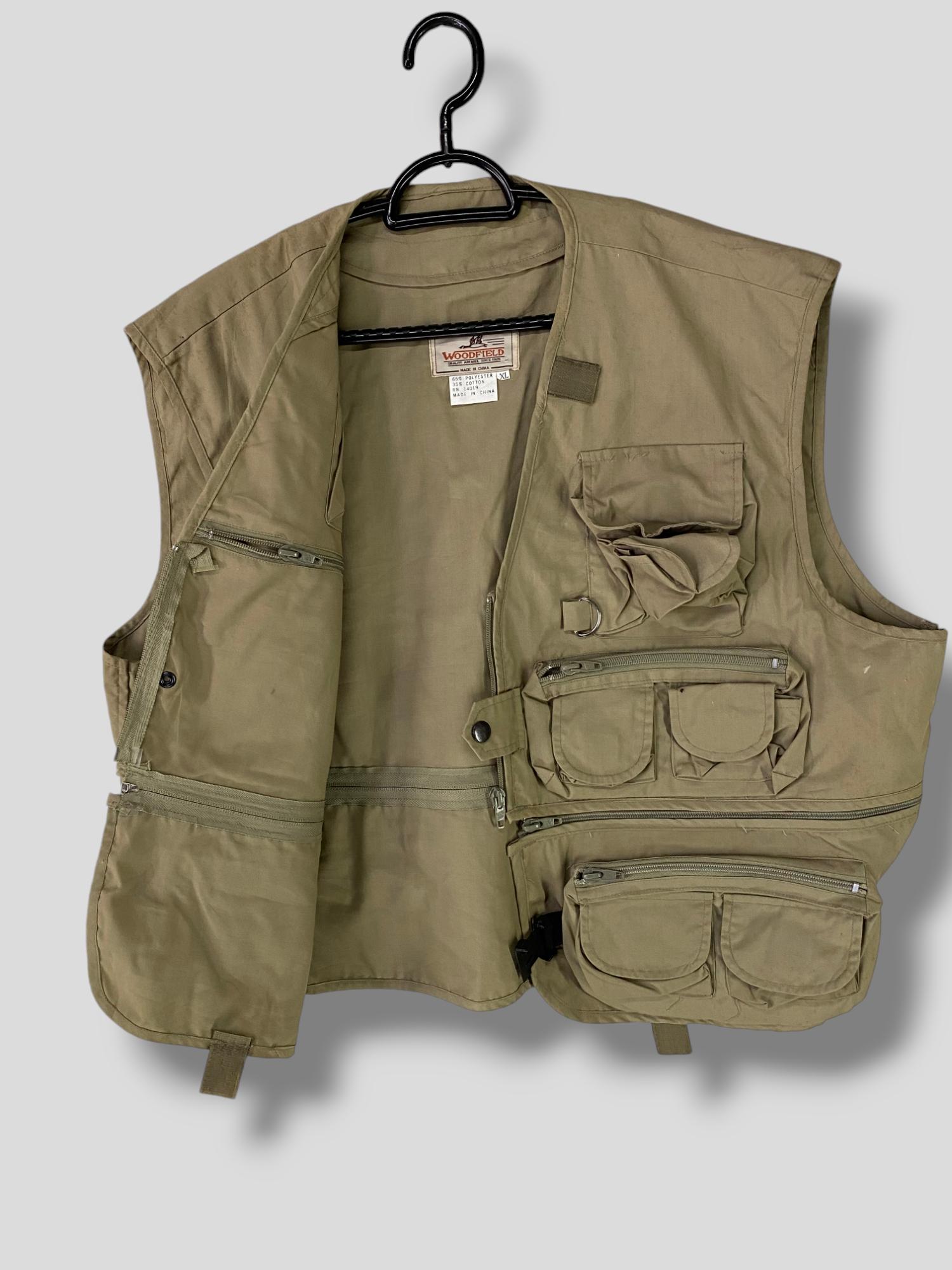 90’s vintage Dead stock Huntting Vest Vintage 90s Woodfield Multi Pocket Tactical Hunting Vest