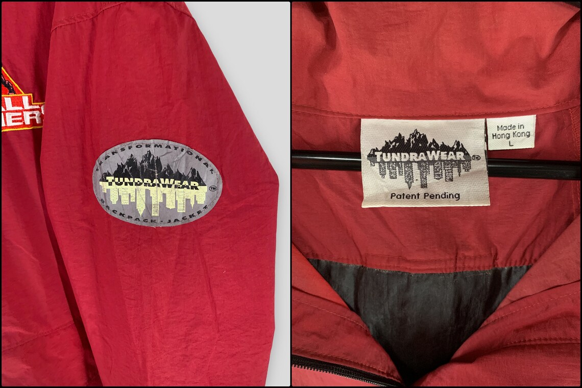 Vintage 90s Small Soldiers Tundrawear Anorak Backpack Jacket ...